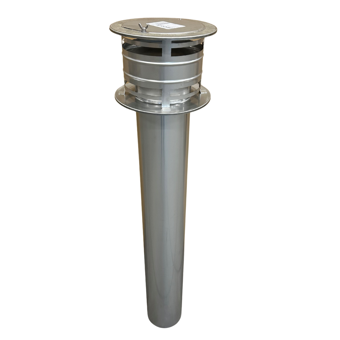 RVS EW Rookkanaal met kap