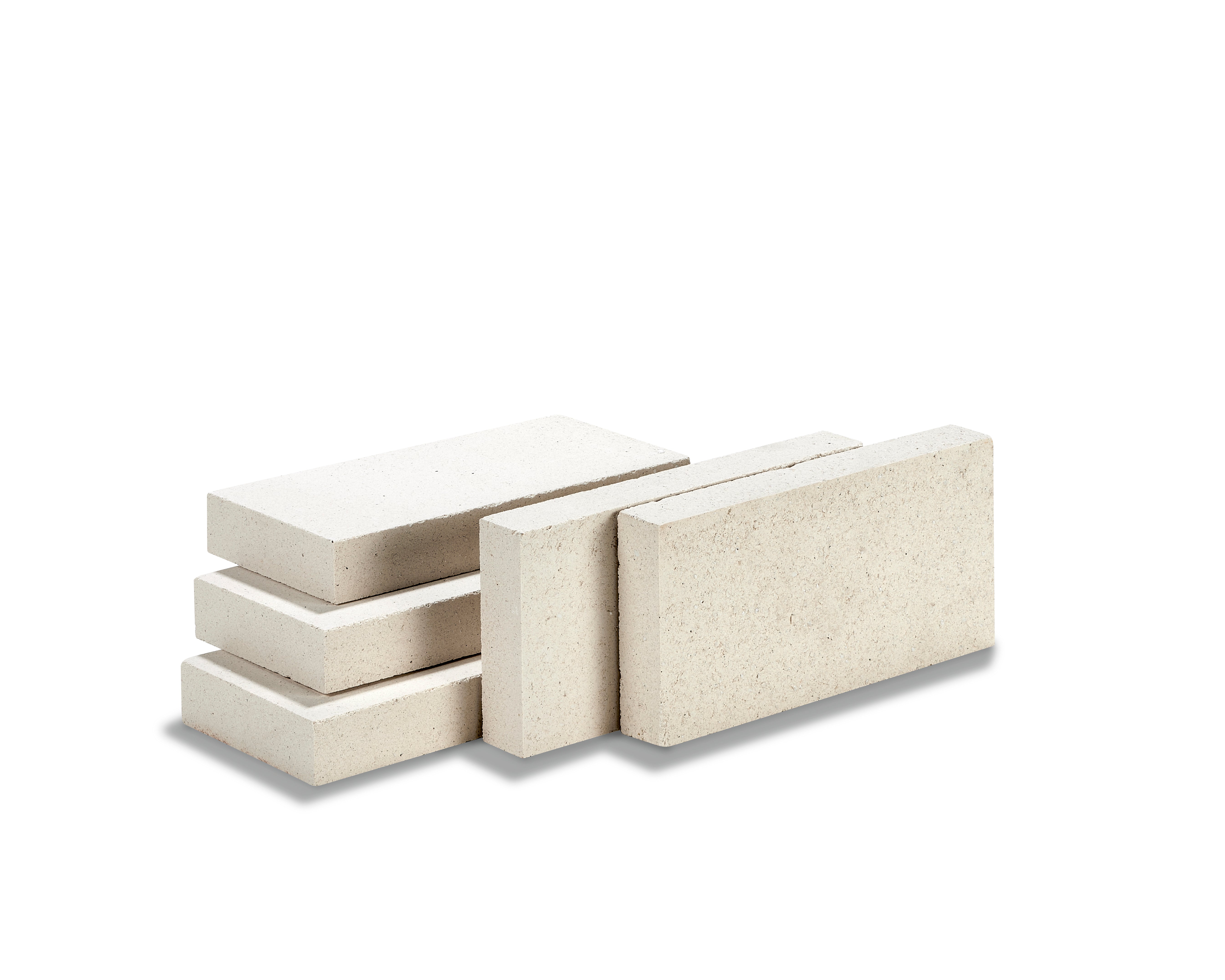 Vuurvaste Steen Wit 212x105x30mm
