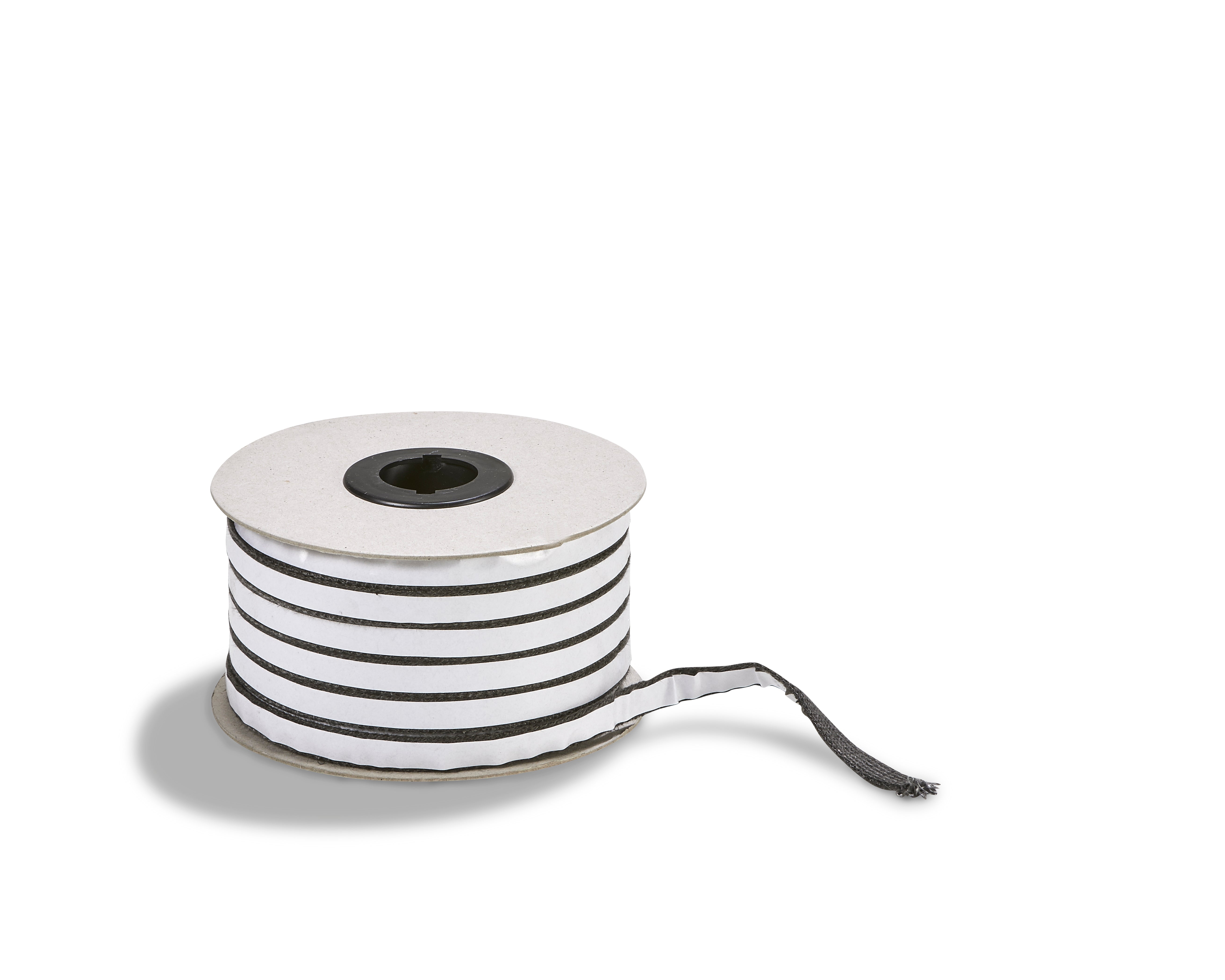 Glasvezelband zwart zelfklevend per M-1