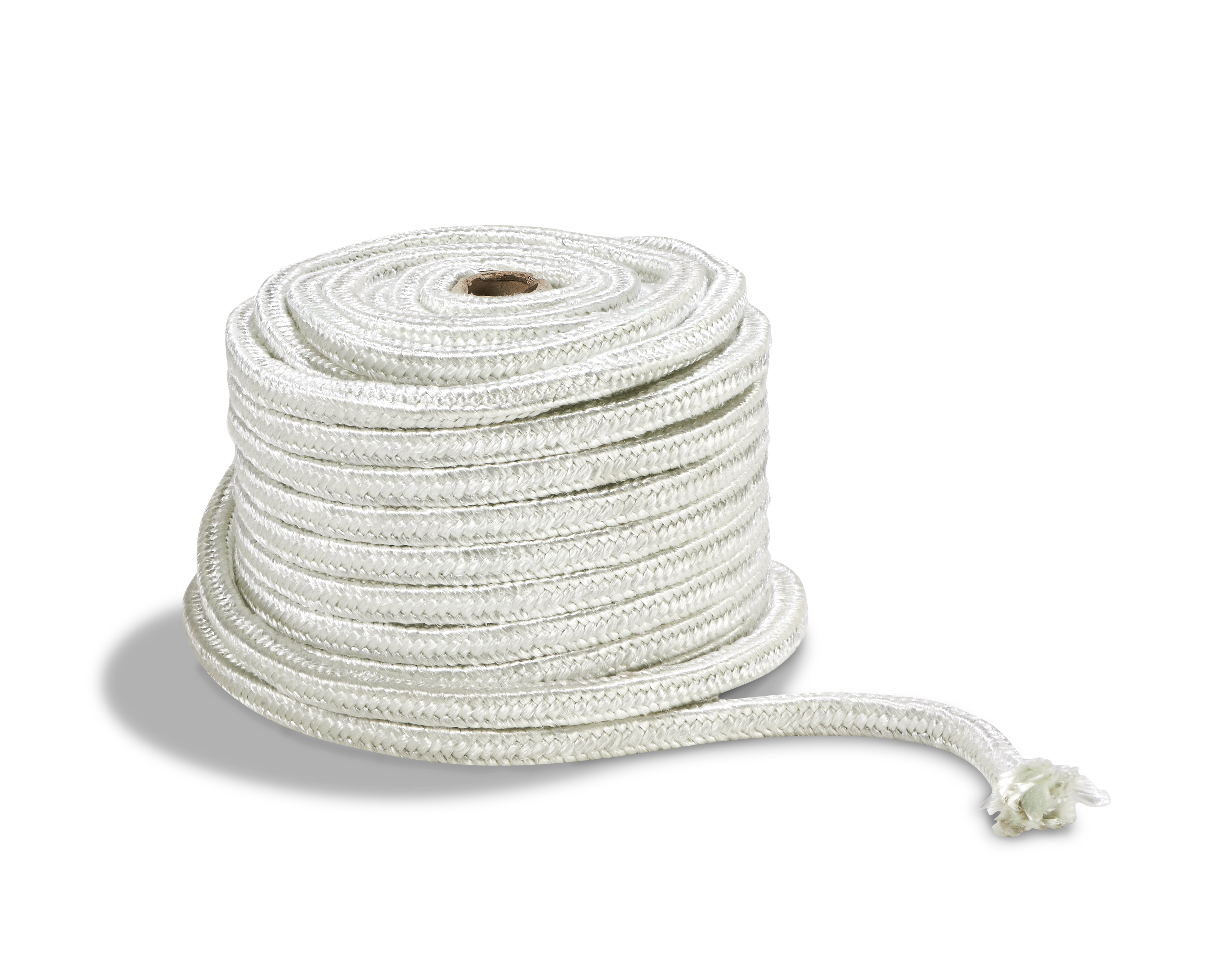 Glasvezelkoord wit vierkant per m-1