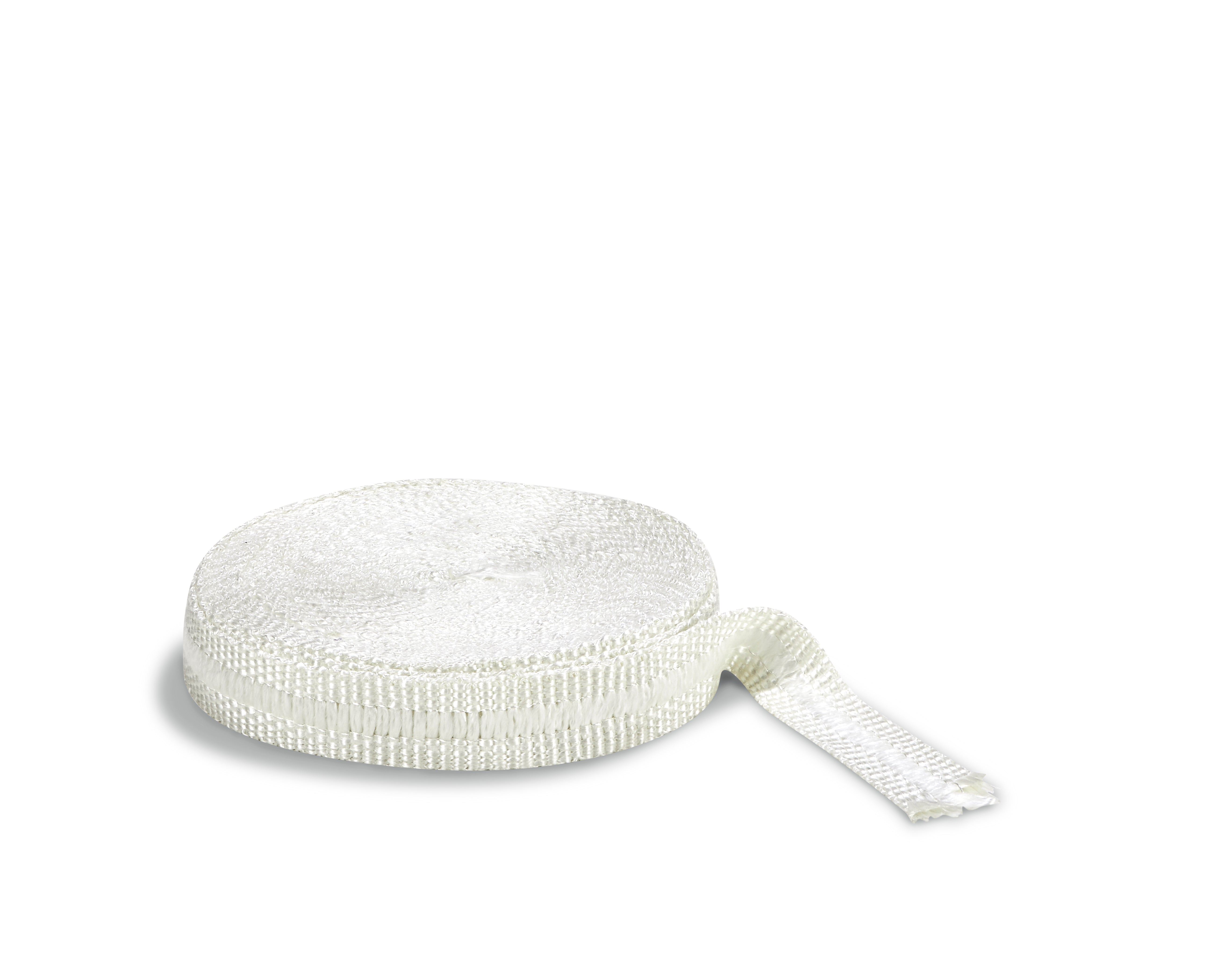 Glasvezelladderband wit per M-1